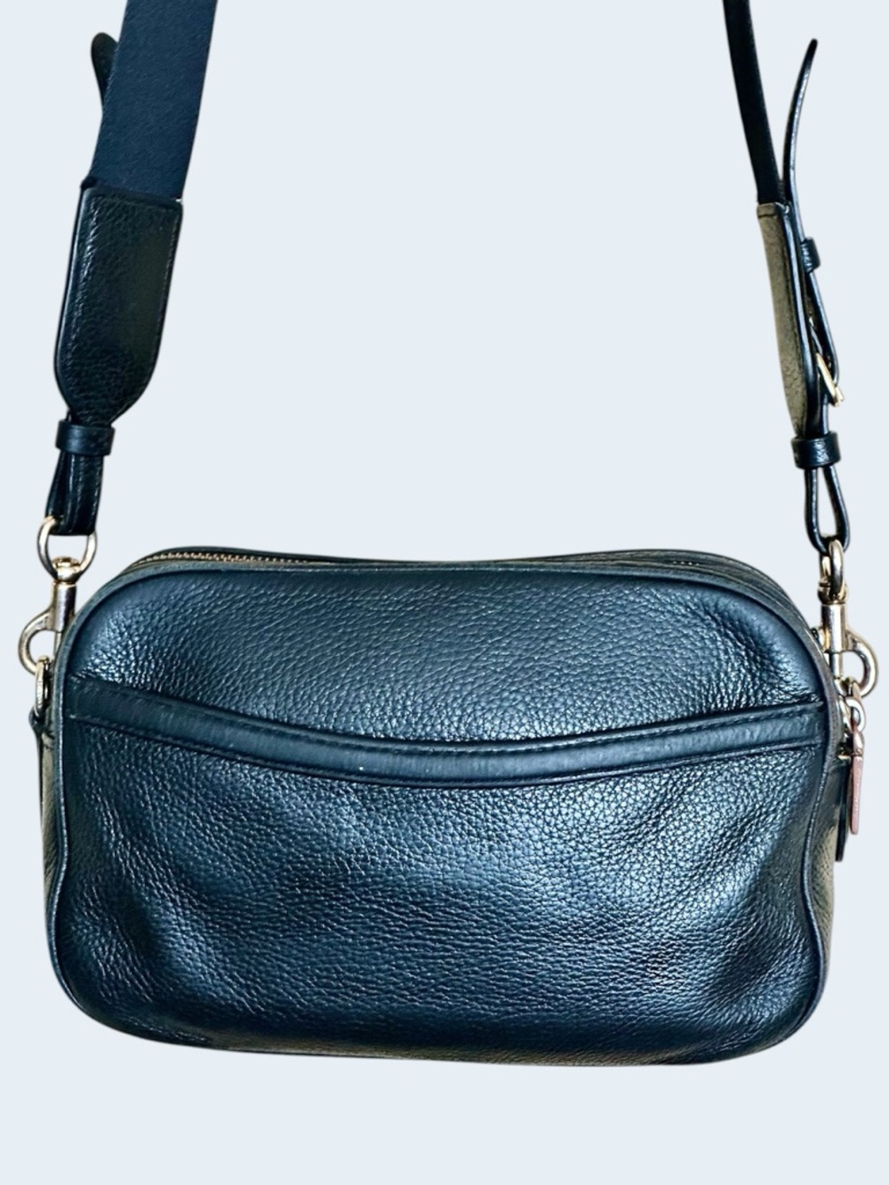 Coach Black Pebbled Leather Jes Crossbody Bag - Picture 4 of 16